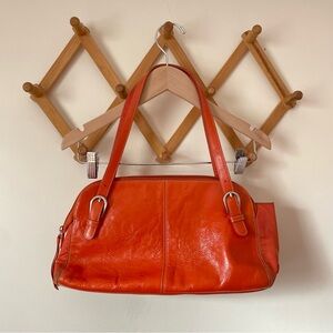 Franco Sarto Orange Leather Purse